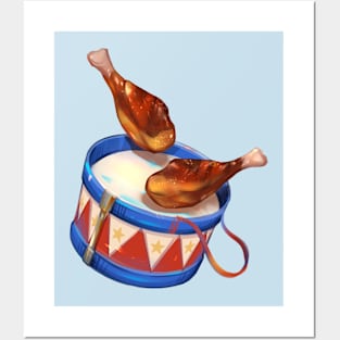 Chicken Drumstick Posters and Art